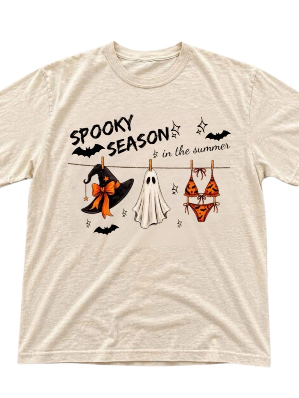 Spooky Season in the Summer Graphic Tee, Summerween shirt